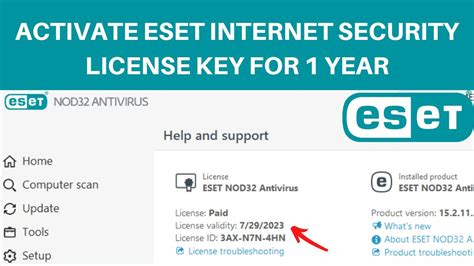 eset internet security key .